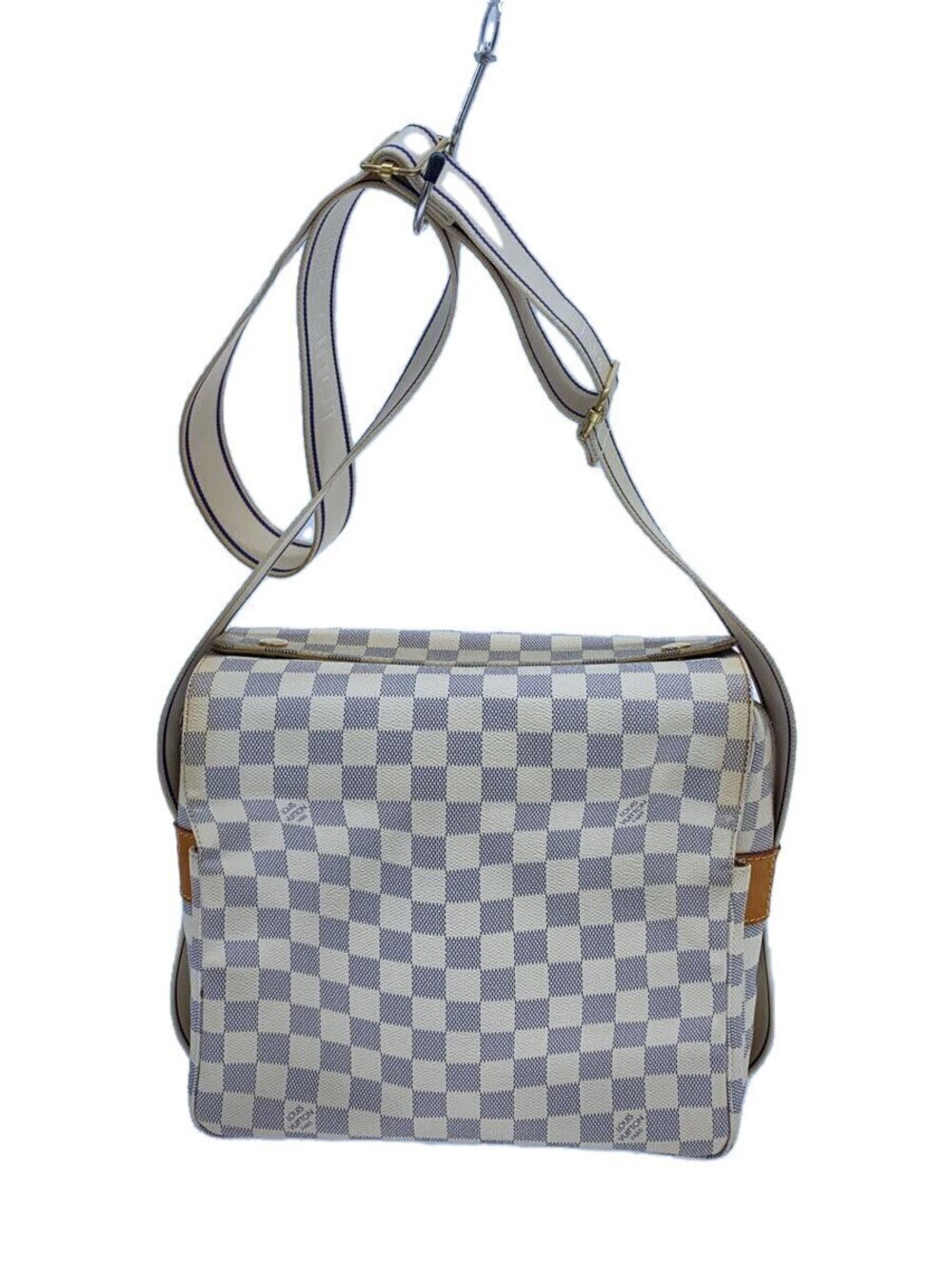 Louis Vuitton Naviglio Damier Azur White
